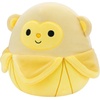 image:imageSquishmallows Original 8in Lijjian the Capybara with Fuzzy Belly and Yuzu on Head  Official Jazwares Plush LittleBanana Monkey