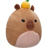 image:imageSquishmallows Original 8in Lijjian the Capybara with Fuzzy Belly and Yuzu on Head  Official Jazwares Plush LittleMulticolor