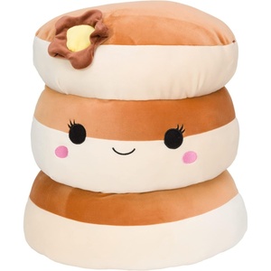 image:imageSquishmallows Original 12in Simonette the Cookie Ice Cream Sandwich  Official Jazwares Plush MediumSizedPancake 3stack