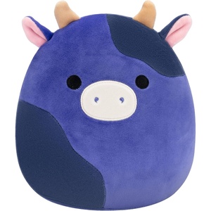 image:imageSquishmallows Original 8in Matilde the Teal Pig with Rose Headband  Official Jazwares Plush LittleBlack Spotted Cow