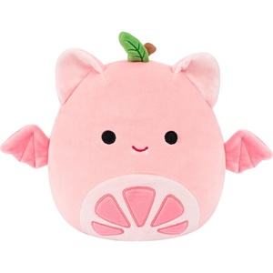image:imageSquishmallows Original 8in Romulus the Beet Bat  Official Jazwares Plush LittlePink Grapefruit Bat