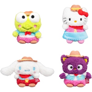 image:imageBumBumz 45inch Hello Kitty and Friends CowgirlBumz  Hello Kitty Cinnamoroll Chococat amp Keroppi  Makers of Original Squishmallows  3Cowgirlbumz