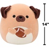 image:imageSquishmallows Original 14in Daryl the Brown Dog Holding Football  Official Jazwares Plush Large