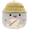 image:imageSquishmallows Original 12in Gordon the Grey Shark with Bucket Hat and Fishing Rod  Official Jazwares Plush MediumSized