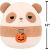 image:imageSquishmallows Original 12in Drake the Blue Vampire Bat with Red Bow Tie  Official Jazwares Halloween Plush MediumSizedBrown Panda