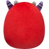 image:imageSquishmallows Original 12in Drake the Blue Vampire Bat with Red Bow Tie  Official Jazwares Halloween Plush MediumSizedBurgundy Monster