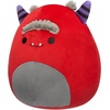 image:imageSquishmallows Original 12in Drake the Blue Vampire Bat with Red Bow Tie  Official Jazwares Halloween Plush MediumSizedBurgundy Monster
