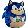 image:imageSquishmallows Original 12in 35th Anniversary Velvet Shadow Sonic The Hedgehog Plush MediumSizedSonic