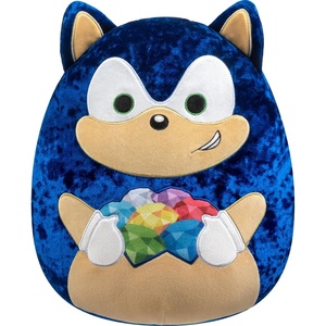 image:imageSquishmallows Original 12in 35th Anniversary Velvet Shadow Sonic The Hedgehog Plush MediumSizedSonic