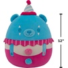 image:imageSquishmallows Original 14in Blubo the Neon Blue Bear in Pink Clown Costume  Official Jazwares Halloween Plush LargeBlue Bear in Pink Clown Costume