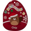 image:imageSquishmallows Original 8in Booga the Grey Ogre in Winter Outfit  Official Jazwares Holiday PlushBeaver With Santa Ha