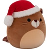image:imageSquishmallows Original 8in Booga the Grey Ogre in Winter Outfit  Official Jazwares Holiday PlushBeaver With Santa Ha