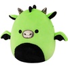 image:imageSquishmallows Original 8in Wade the Brown Werewolf in Grim Reaper Costume  Official Jazwares Halloween Plush LittleNeon Green Dragon