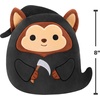 image:imageSquishmallows Original 8in Wade the Brown Werewolf in Grim Reaper Costume  Official Jazwares Halloween Plush LittleWerewolf in Grim Reaper Costume